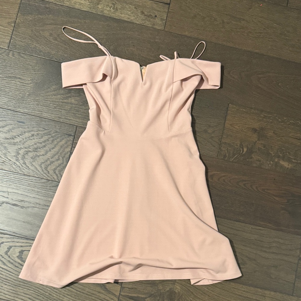 Sugarlips Strapless Blush Dress